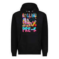 Black rolling into pre k grade Premium Hoodie - texasbilliewilder