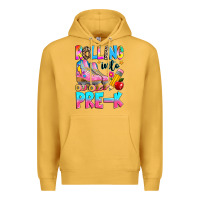 Mustard rolling into pre k grade Premium Hoodie - texasbilliewilder