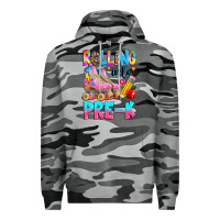Slate Camo rolling into pre k grade Premium Hoodie - texasbilliewilder