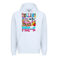 White rolling into pre k grade Premium Hoodie - texasbilliewilder