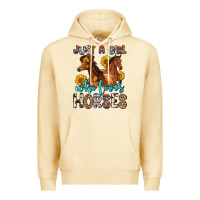 Pina Colada just a girl who loves horses Premium Hoodie - Zillion Design Studio