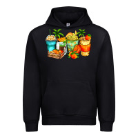 Black mango farm fresh coffee cups Urban Hoodie - Zillion Design Studio