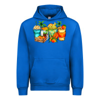 Cobalt mango farm fresh coffee cups Urban Hoodie - Zillion Design Studio
