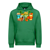 Emerald mango farm fresh coffee cups Urban Hoodie - Zillion Design Studio