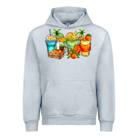 Heather Grey mango farm fresh coffee cups Urban Hoodie - Zillion Design Studio