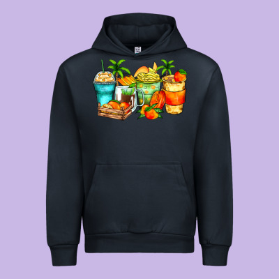 Urban Hoodie mango farm fresh coffee cups