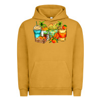 Pigment Peanut Butter mango farm fresh coffee cups Urban Hoodie - Zillion Design Studio