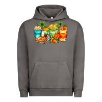 Pigment Tornado mango farm fresh coffee cups Urban Hoodie - Zillion Design Studio