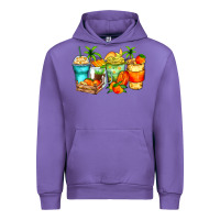 Tulip mango farm fresh coffee cups Urban Hoodie - Zillion Design Studio