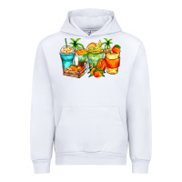 White mango farm fresh coffee cups Urban Hoodie - Zillion Design Studio