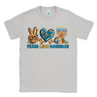 Moon Dust Peace Love Hannukah Classic Tee - BundleAndBundleShop