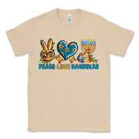 Mushroom Peace Love Hannukah Classic Tee - BundleAndBundleShop