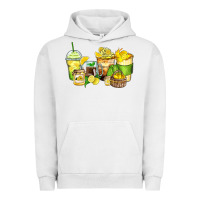 Pigment Lunar Rock lemon farm fresh coffee cups Urban Hoodie - Zillion Design Studio
