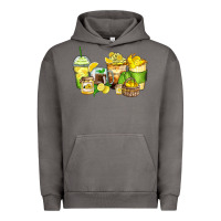 Pigment Tornado lemon farm fresh coffee cups Urban Hoodie - Zillion Design Studio