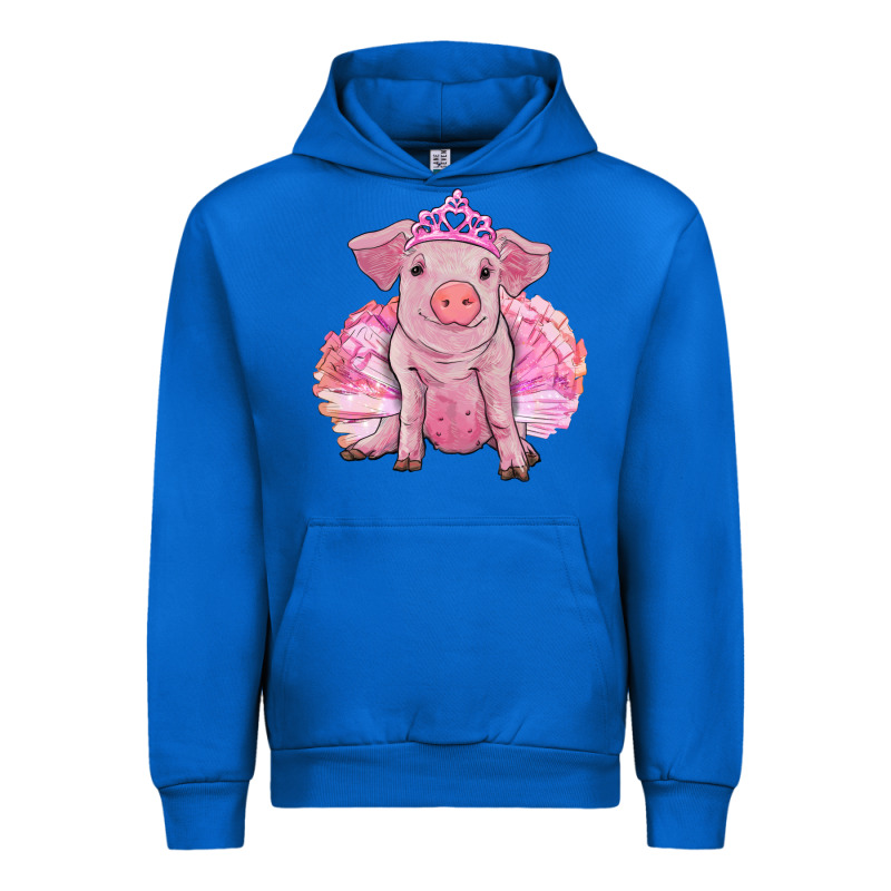 Balerina Pig With Tutu Urban Hoodie by RanaPortraitStore | Teevron