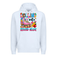 White rolling into second grade Premium Hoodie - texasbilliewilder