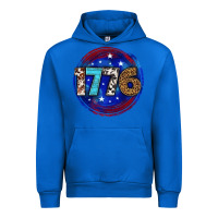 Cobalt western 1776 4th of july billie wilder Urban Hoodie - texasbilliewilder