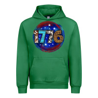 Emerald western 1776 4th of july billie wilder Urban Hoodie - texasbilliewilder