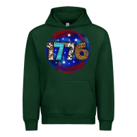 Forest Green western 1776 4th of july billie wilder Urban Hoodie - texasbilliewilder