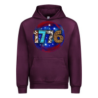 Mauve Wine western 1776 4th of july billie wilder Urban Hoodie - texasbilliewilder