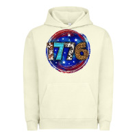 Pigment Pistachio western 1776 4th of july billie wilder Urban Hoodie - texasbilliewilder