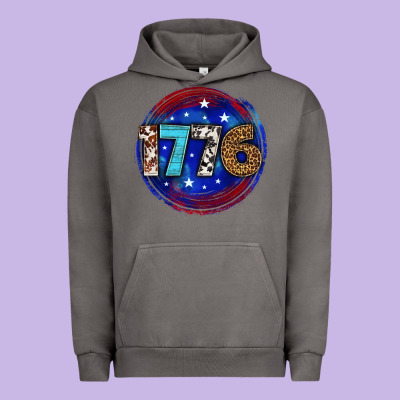 Urban Hoodie western 1776 4th of july billie wilder