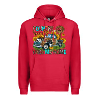 Cardinal country roads take me home Premium Hoodie - Zillion Design Studio