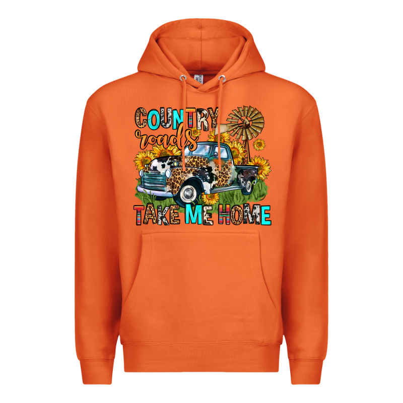 Country Roads Take Me Home Premium Hoodie by Zillion Design Studio | Teevron