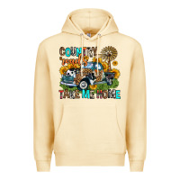 Pina Colada country roads take me home Premium Hoodie - Zillion Design Studio