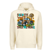 Sandshell country roads take me home Premium Hoodie - Zillion Design Studio