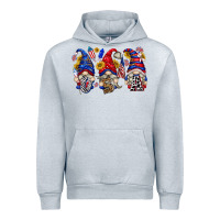 Usa With Gnome Billie Wilder Urban Hoodie | Teevron