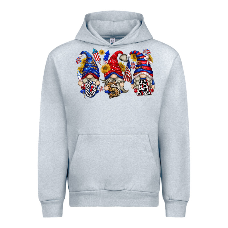 Usa With Gnome Billie Wilder Urban Hoodie by texasbilliewilder | Teevron