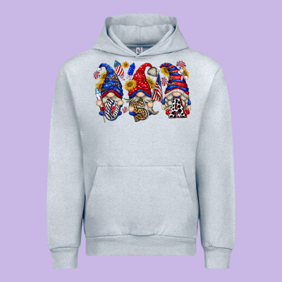 Urban Hoodie usa with gnome billie wilder