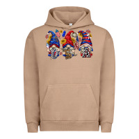 Pigment Burro usa with gnome billie wilder Urban Hoodie - texasbilliewilder