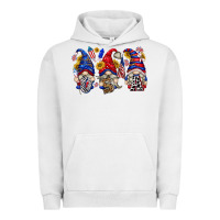 Pigment Lunar Rock usa with gnome billie wilder Urban Hoodie - texasbilliewilder