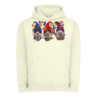 Pigment Pistachio usa with gnome billie wilder Urban Hoodie - texasbilliewilder