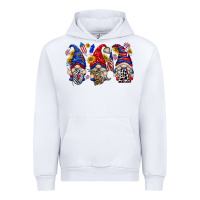 White usa with gnome billie wilder Urban Hoodie - texasbilliewilder