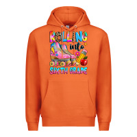 Carrot rolling into sixth grade Premium Hoodie - texasbilliewilder