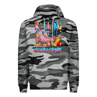 Slate Camo rolling into sixth grade Premium Hoodie - texasbilliewilder
