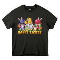 Asphalt happy easter gnomies Heavy Core Tee - chombo