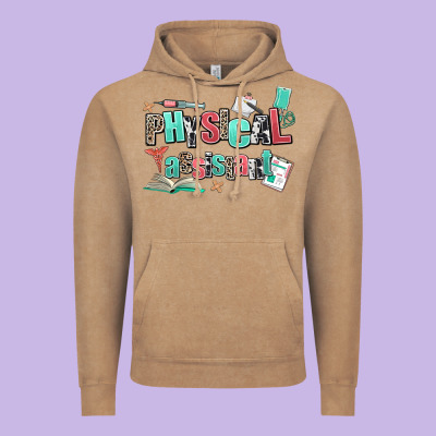 Physical Assistant Vintage Hoodie Designed By Adodesignshop