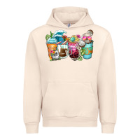 Sandshell skeleton summer coffee cups Urban Hoodie - Zillion Design Studio