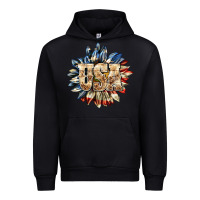 Black usa sunflower billie wilder Urban Hoodie - texasbilliewilder
