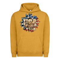 Pigment Peanut Butter usa sunflower billie wilder Urban Hoodie - texasbilliewilder