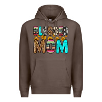 Coffee blessed mom Premium Hoodie - Zillion Design Studio