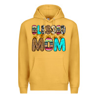 Mustard blessed mom Premium Hoodie - Zillion Design Studio