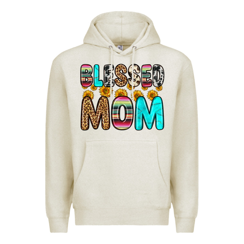Blessed Mom Premium Hoodie by Zillion Design Studio | Teevron