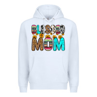 White blessed mom Premium Hoodie - Zillion Design Studio