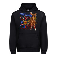 Black western sweet land of liberty 4th july billie wilder Urban Hoodie - texasbilliewilder