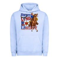 Pigment Grape Ice western sweet land of liberty 4th july billie wilder Urban Hoodie - texasbilliewilder